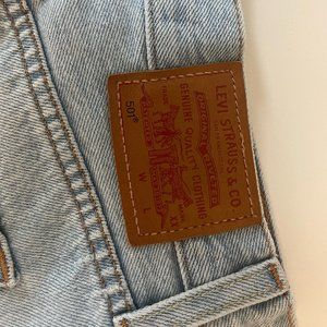 Levi's Denim Light Wash Shorts